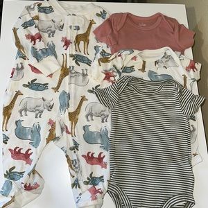 Baby Pajama and Onesie set